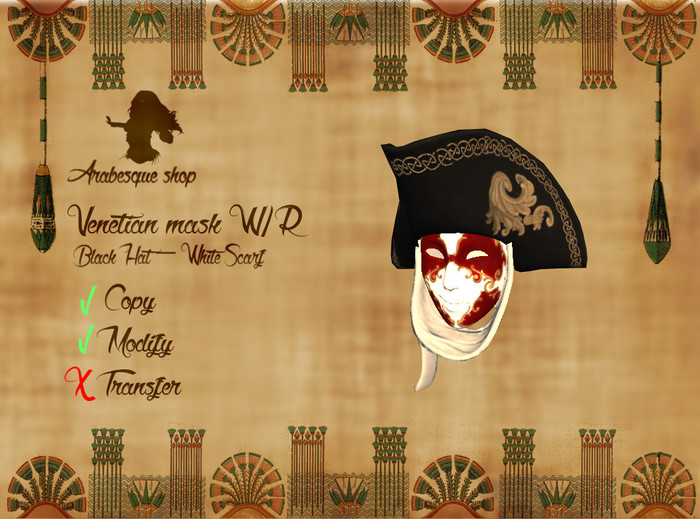 *~^~AS~^~* Mask R/W (Black & white)