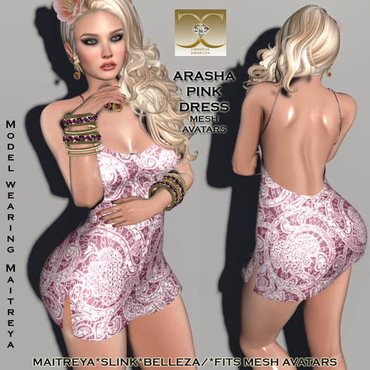 ARASHA PINK LACE