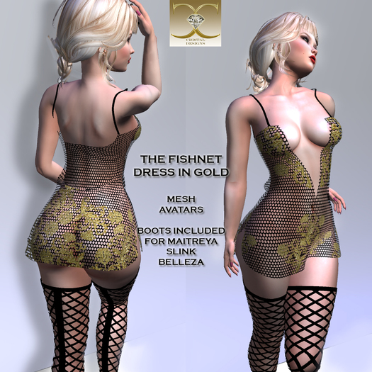 THE FISHNET DRESS