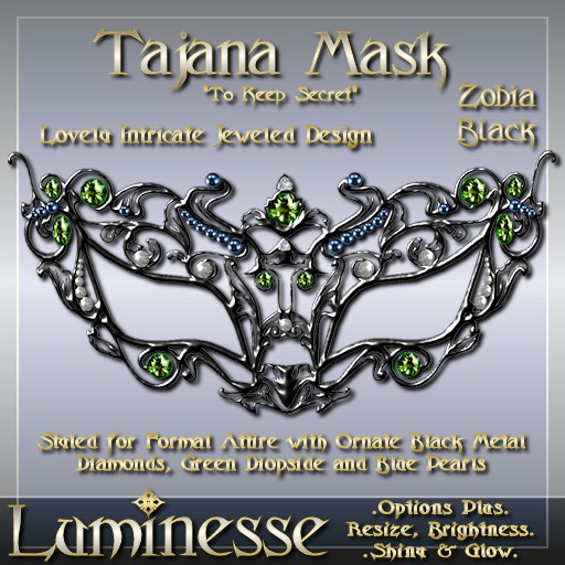 Luminesse Tajana Zobia Mask OP-Wear To Unpack