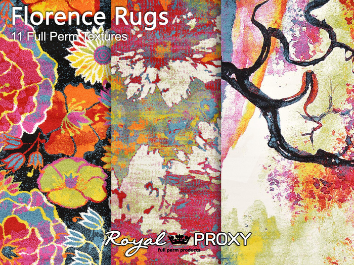 RP - Full Perm Textures - Florence Rugs