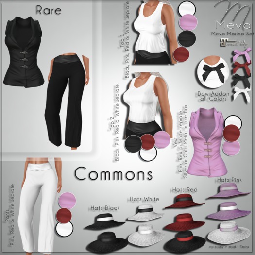 Meva Marina Top 1 Pink Box