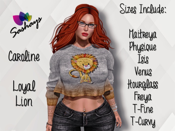 --Sashays-- Caroline Top {Loyal Lion} Packaged