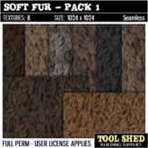 Tool Shed - Soft Fur - Pack 1
