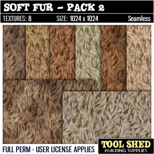 Tool Shed - Soft Fur - Pack 2