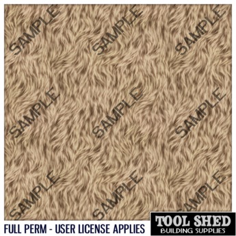 Second Life Marketplace - Tool Shed - Soft Fur Textures - Pack 2