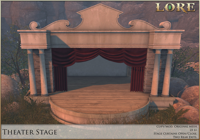 {LORE} Theater Stage