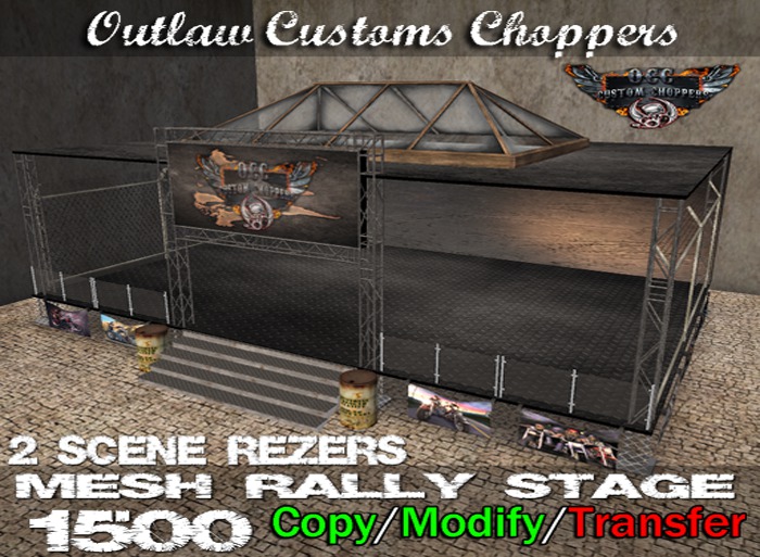 OCC Customs - MC Rally Stage Package