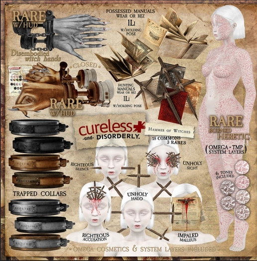 CURELESS&DISORDERLY / Disembodied Witch Hand / Closed RARE