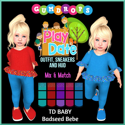 Gumdrops - Playdate Outfit & HUD - (add)