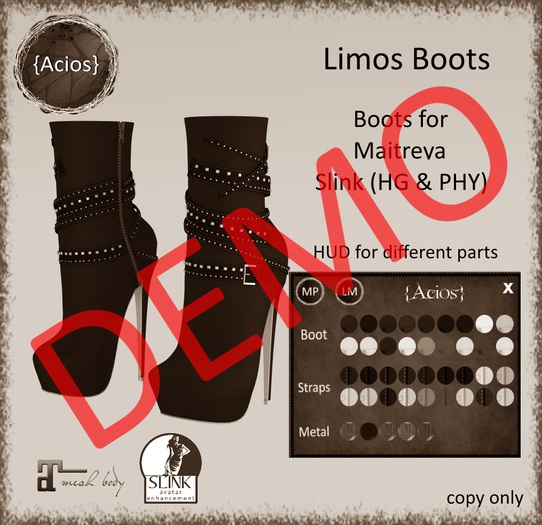 {Acios} Limos Boots DEMO