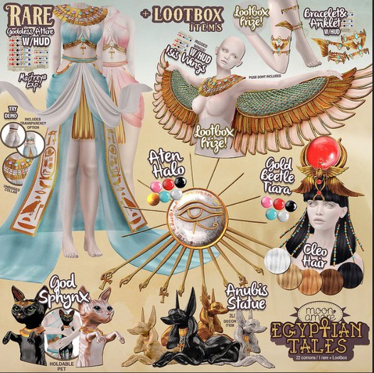 :MoonAmore: EgyptianTales/ Halo /  ROSE