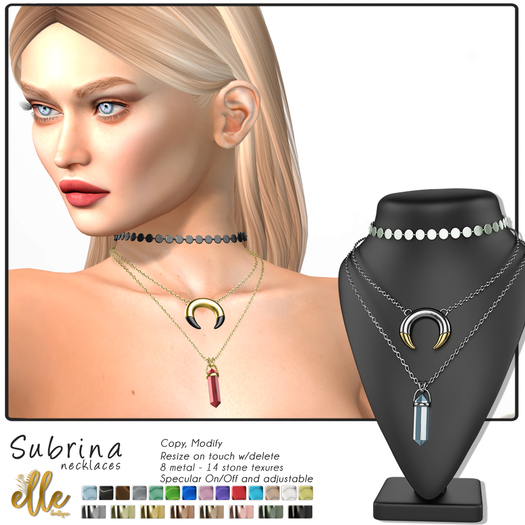Elle Boutique - Subrina Necklace FV 