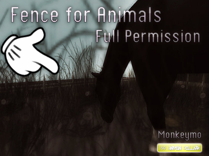 Fence for Animals - Mesh Creation - Monkeymo