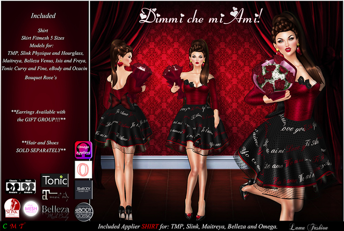 -Lamu Fashion-Outfit *Dimmi che mi Ami* SPECIAL PRICE VALENTINE'S DAY!