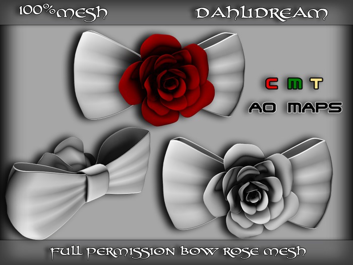 DD_Full_Permission_Bow_Rose_Mesh