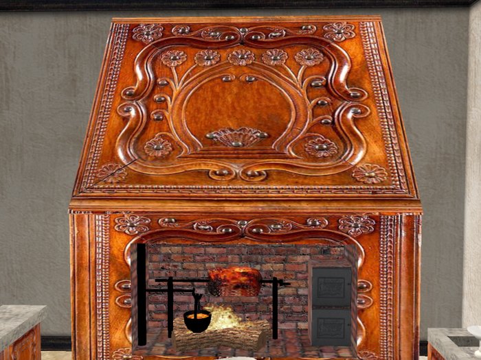Oxford Cooking Fireplace