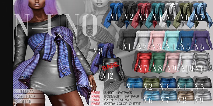 N-Uno - Adely Bodysuit // N 6 // Belleza Isis