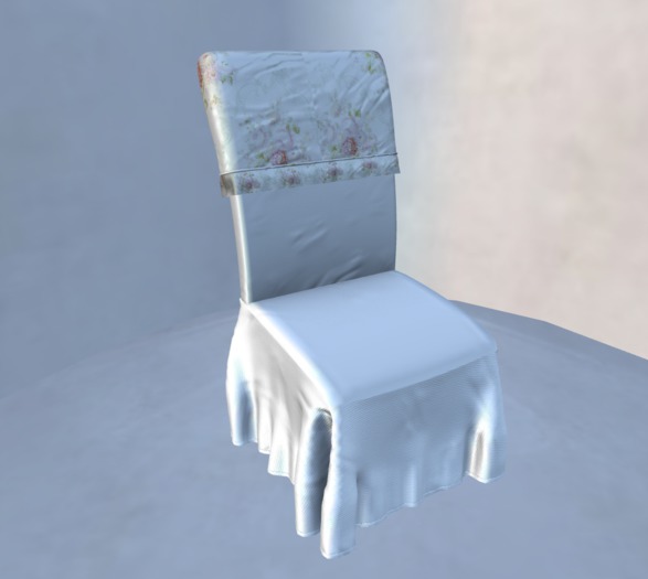 Aphrodite Elegant dressed 8 chairs  (Female sits) Rare