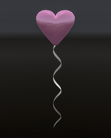 Mesh Single Heart Balloon