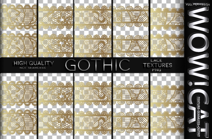 TEXTURE WOW!CAT LACE PACK GOLD 50