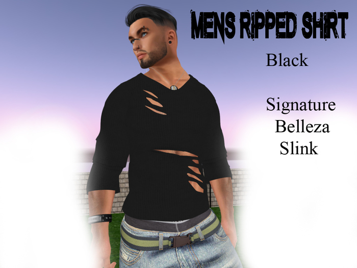 XTC Mens Ripped shirt