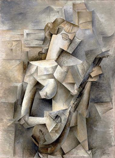 Girl With Mandolin, Picasso