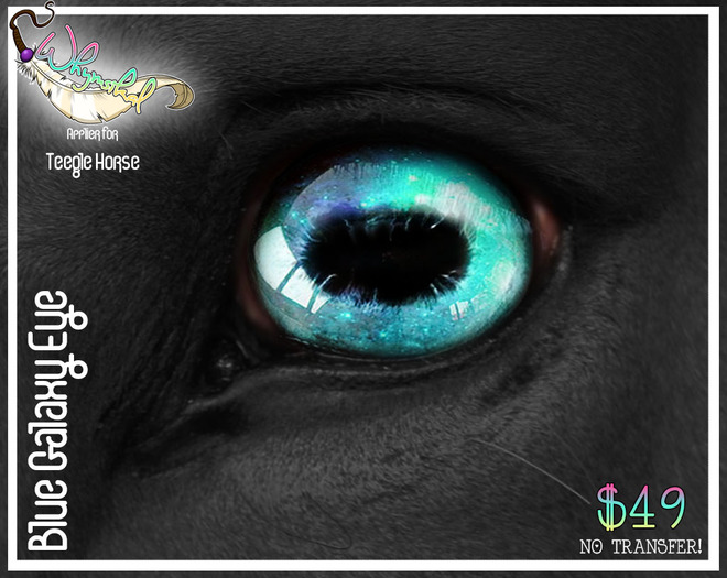 Teegle Eye Appliers - Blue Galaxy