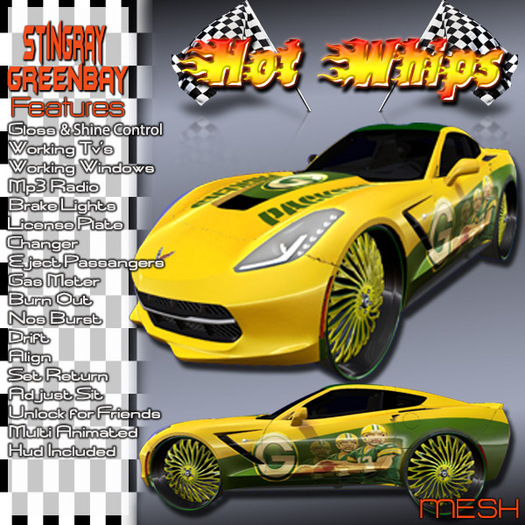 {HW} STINGRAY GREENBAY (boxed)