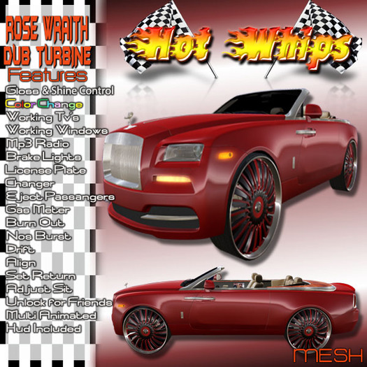 {HW} ROSE WRAITH DUB TURBINE (boxed)