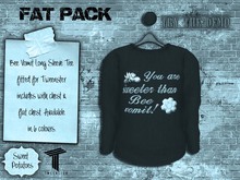 < SP > Bee Vomit Long Sleeved Tee for Tweenster - Fat Pack