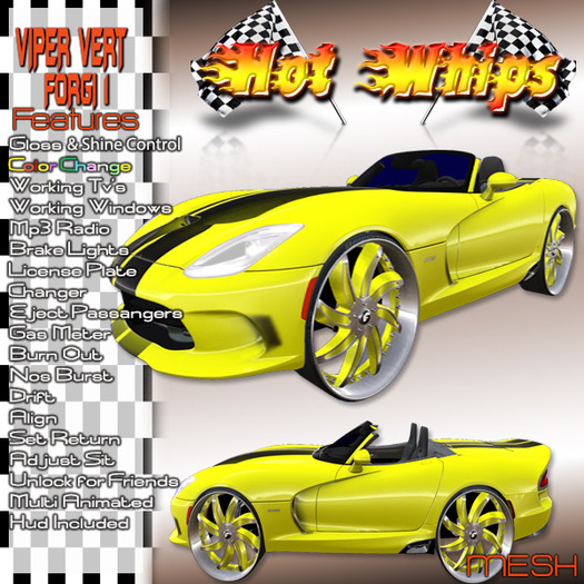 {HW} VIPER VERT  FORGI 1 (boxed)