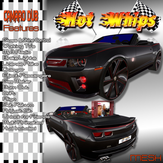 {HW} TESSI CAMARO(boxed)