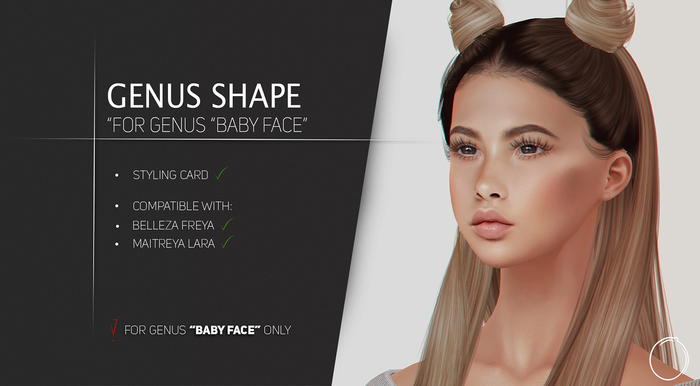 Genus "Baby Face" Shape 1.0 (Wear Me!)