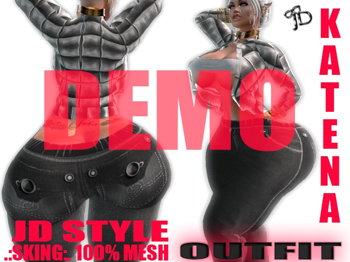 JDSTYLE SKING MESH KATENA OUTFIT METAL DEMO BOX