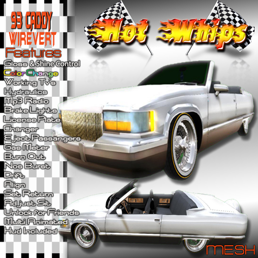 {HW} 93 CADDY WIRE VERT (boxed)