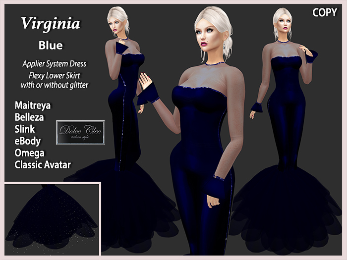 Dolce Cleo ::: Virginia Formal (Blue) - wear to unpack
