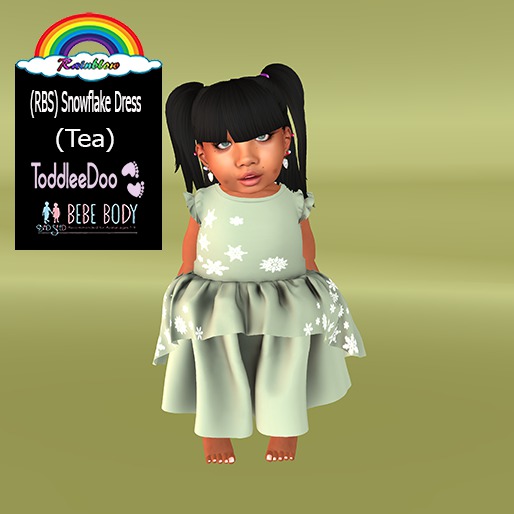 (RBS) Snowflake Dress (Tea))- (WEAR)