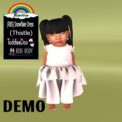 (RBS) Snowflake Dress  (Thistle) DEMO