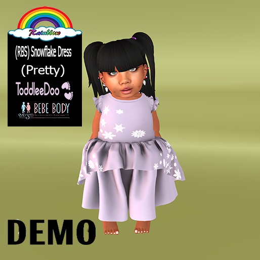 (RBS) Snowflake Dress  (Pretty)  DEMO