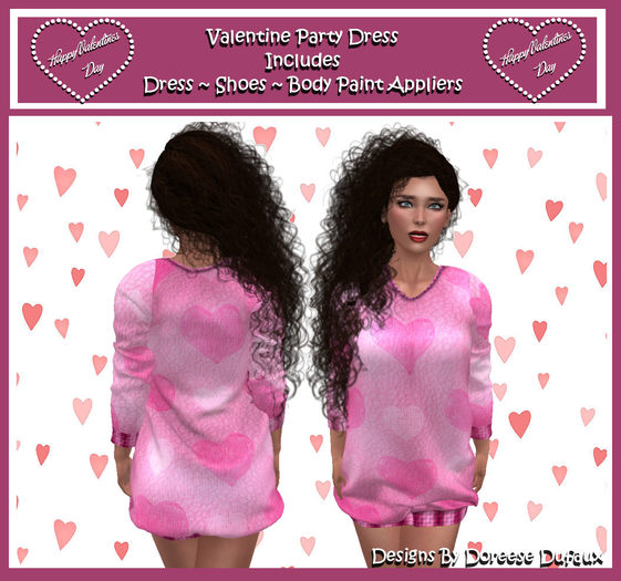 PINK HEART VALENTINE'S DAY SWEATER