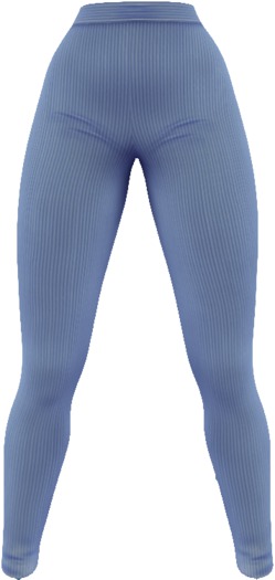 - FOX & CROW - Valeria Basic Leggings - Sky - Materials Enabled with HUD - Maitreya Belleza Slink
