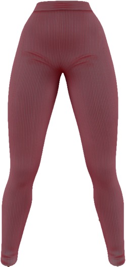 - FOX & CROW - Valeria Basic Leggings - Rose - Materials Enabled with HUD - Maitreya Belleza Slink