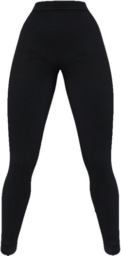 - FOX & CROW - Valeria Basic Leggings - Black - Materials Enabled with HUD - Maitreya Belleza Slink