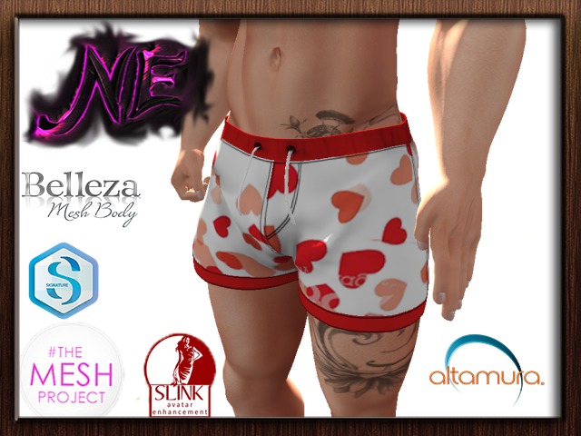 NE - Hearts Short