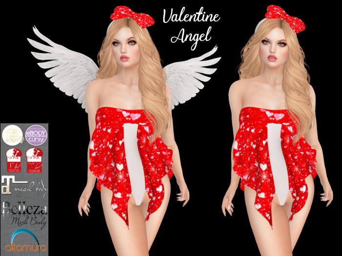 Lovers : Valentine :  Valentine's Angel Outfit