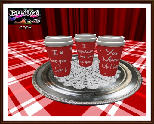 Valentine's - Decorative Love Coffees