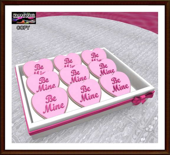 Valentine's - Be Mine Cookies