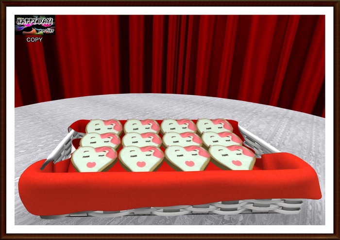 Valentine's - Basket Face Cookies