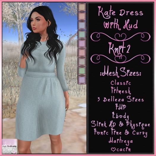 Kate Dress With Hud Knit 2